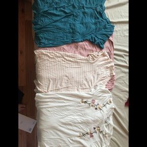 All 4 shirts or which ever ones you want.